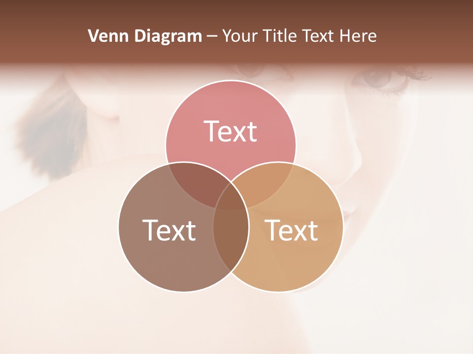 Brown Pretty Eyes PowerPoint Template