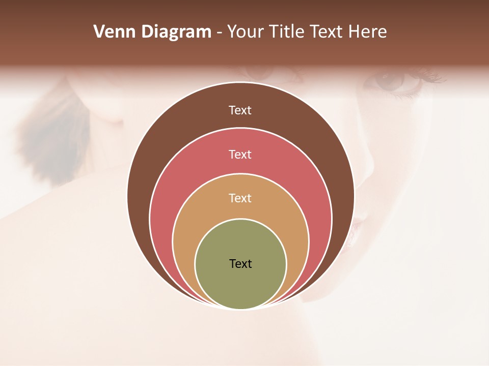 Brown Pretty Eyes PowerPoint Template