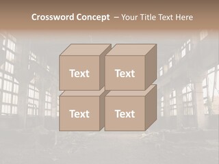 Industrial Interior PowerPoint Template