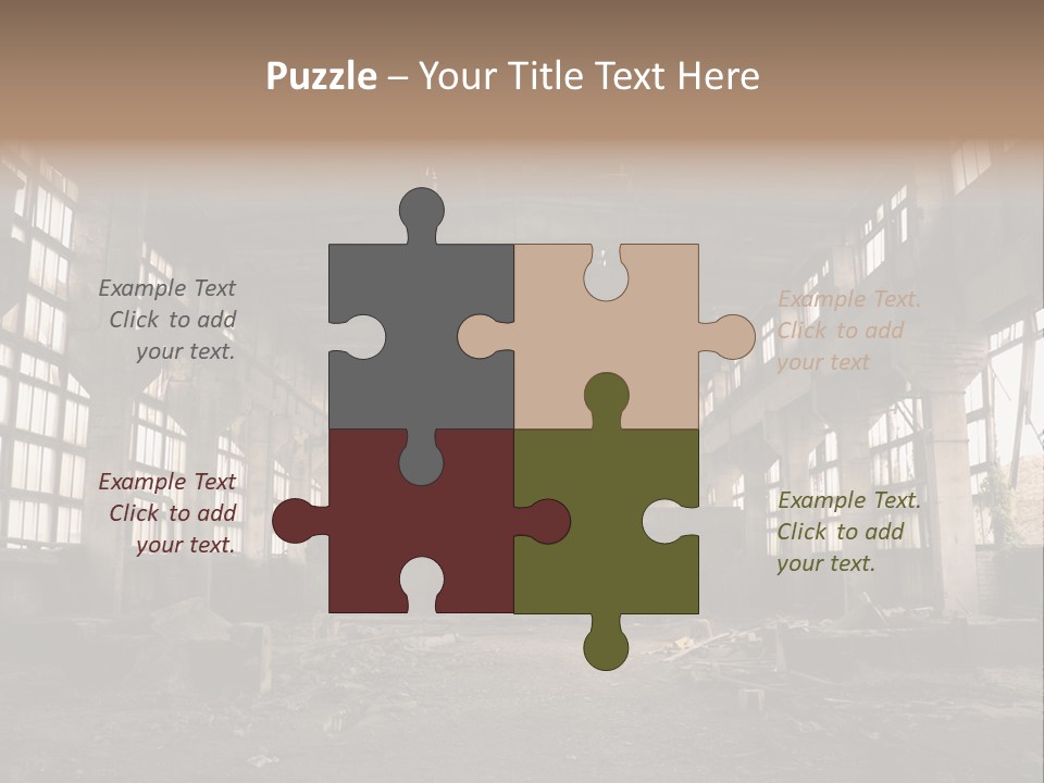 Industrial Interior PowerPoint Template