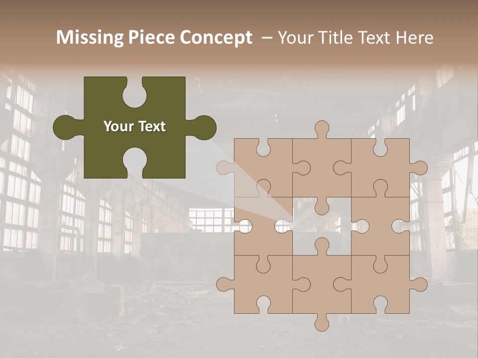 Industrial Interior PowerPoint Template