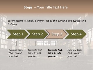 Industrial Interior PowerPoint Template