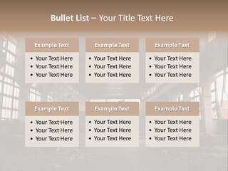 Industrial Interior PowerPoint Template