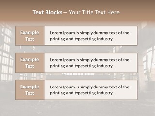 Industrial Interior PowerPoint Template