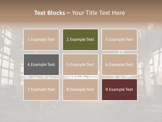 Industrial Interior PowerPoint Template
