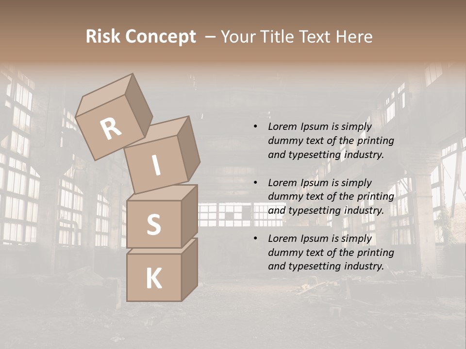 Industrial Interior PowerPoint Template