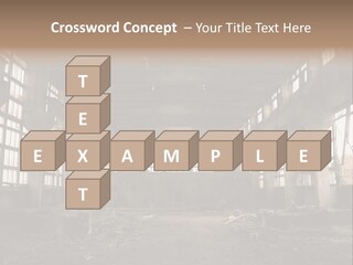 Industrial Interior PowerPoint Template