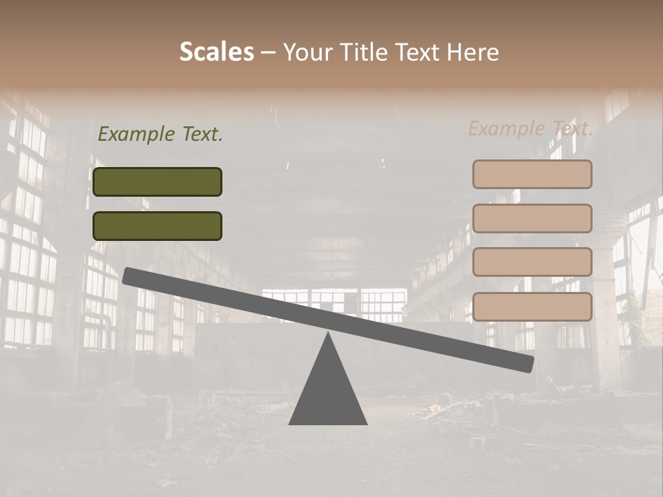 Industrial Interior PowerPoint Template
