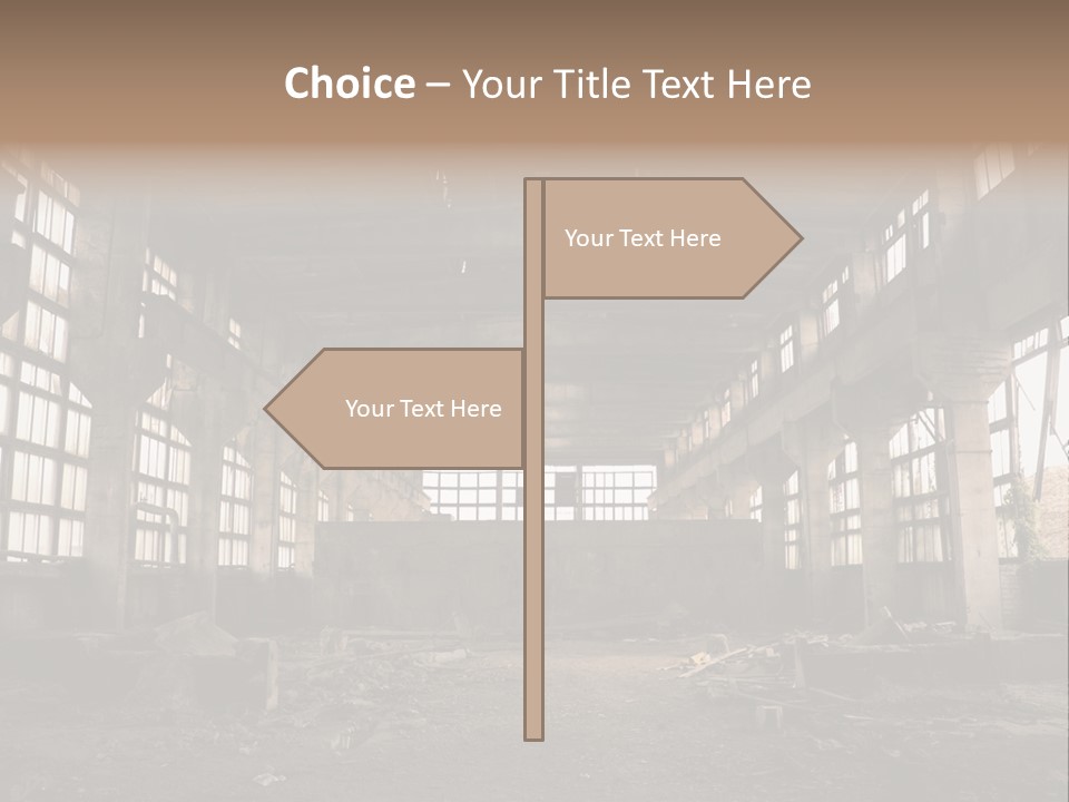 Industrial Interior PowerPoint Template