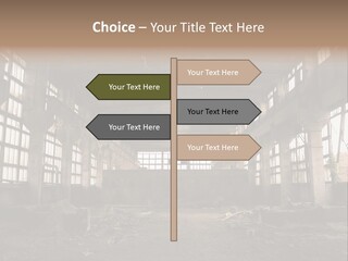 Industrial Interior PowerPoint Template