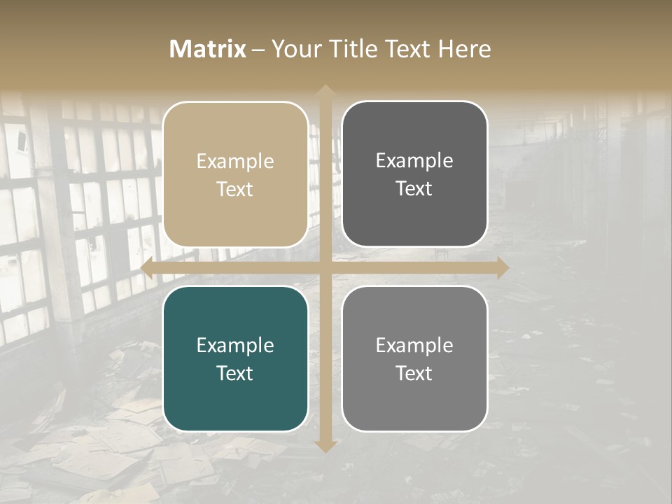 Abandoned Industrial PowerPoint Template
