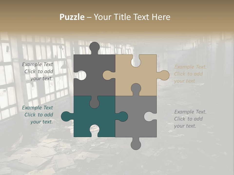 Abandoned Industrial PowerPoint Template