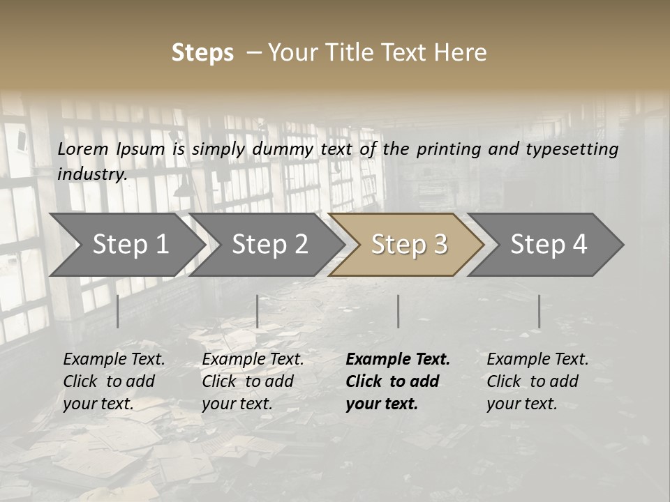 Abandoned Industrial PowerPoint Template