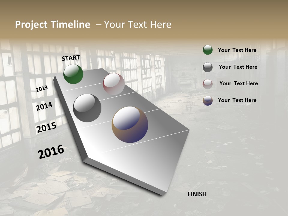Abandoned Industrial PowerPoint Template
