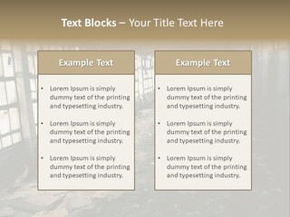 Abandoned Industrial PowerPoint Template