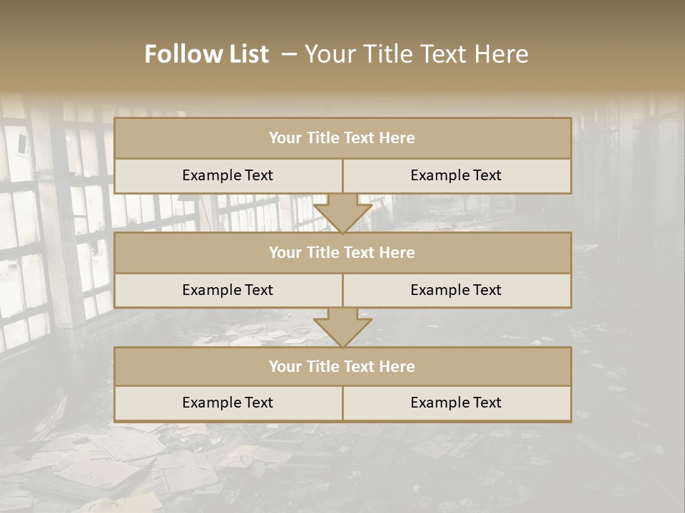 Abandoned Industrial PowerPoint Template