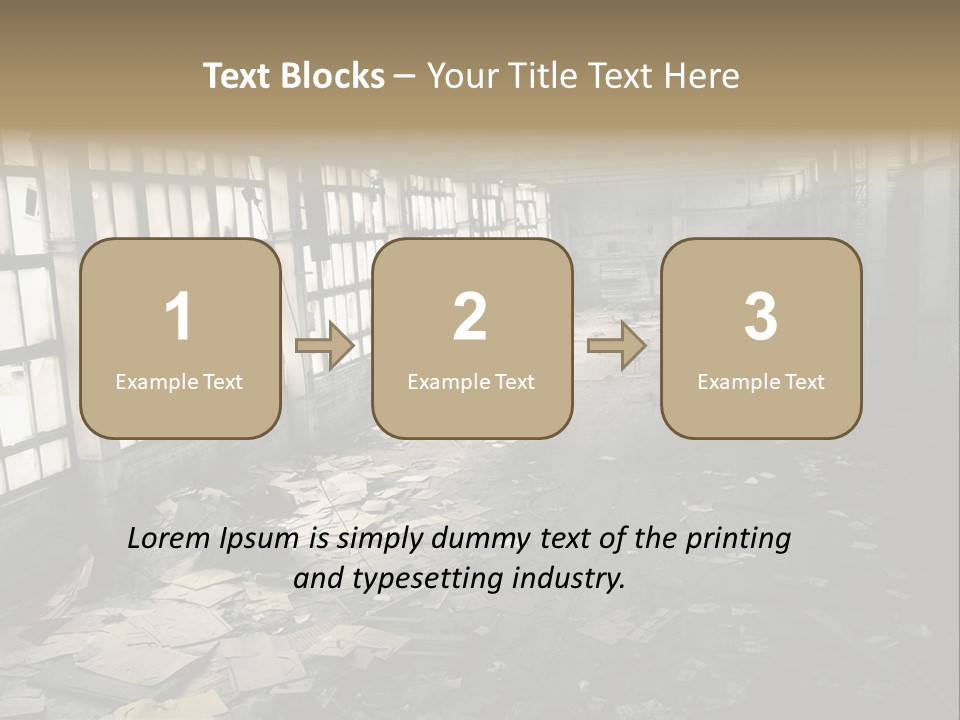 Abandoned Industrial PowerPoint Template
