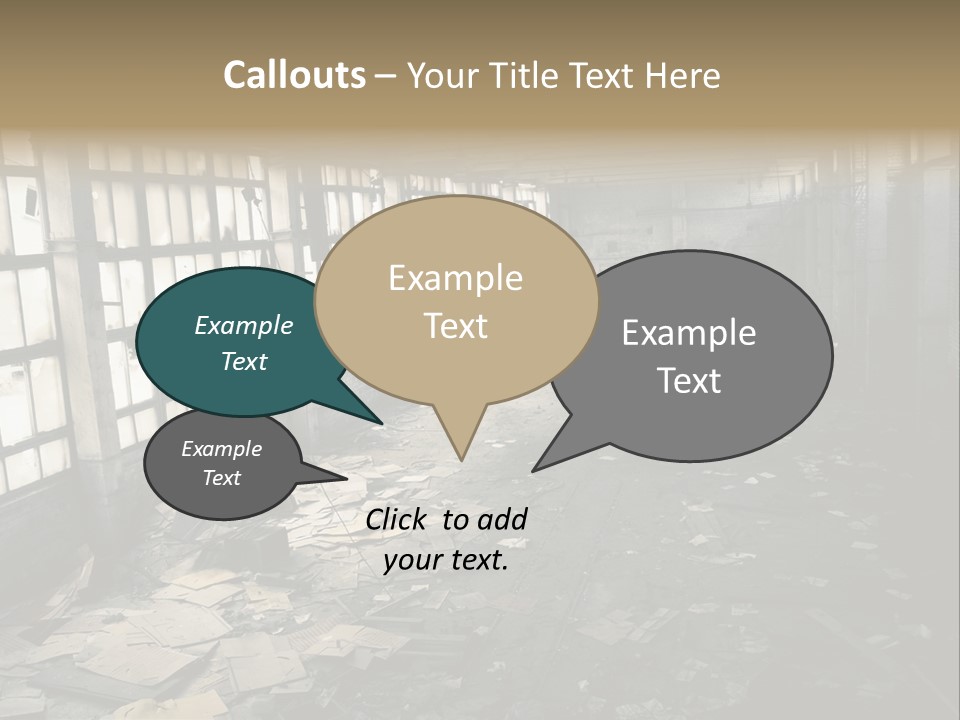 Abandoned Industrial PowerPoint Template