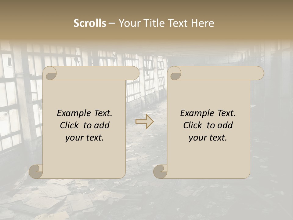 Abandoned Industrial PowerPoint Template