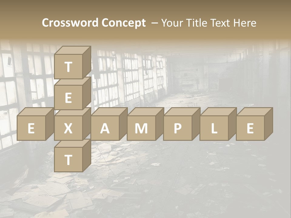 Abandoned Industrial PowerPoint Template