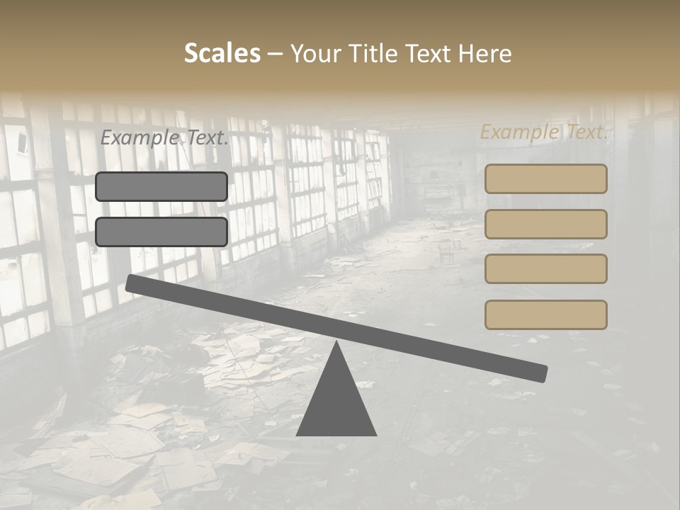 Abandoned Industrial PowerPoint Template