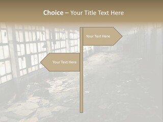 Abandoned Industrial PowerPoint Template