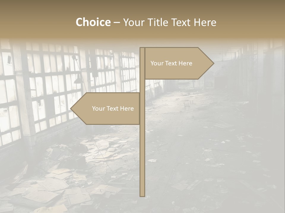 Abandoned Industrial PowerPoint Template