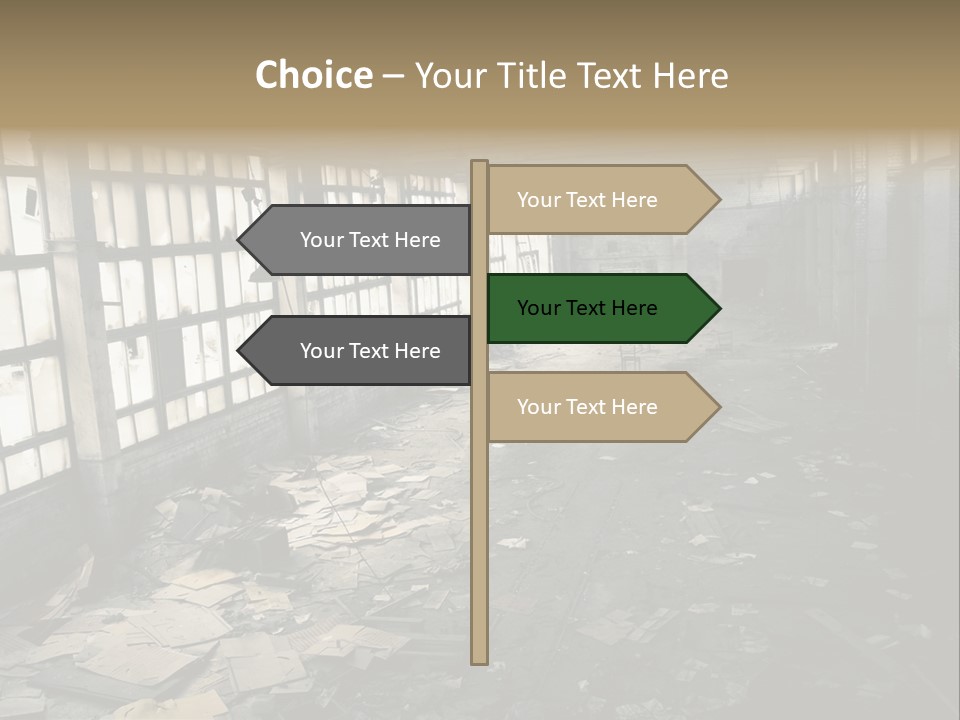 Abandoned Industrial PowerPoint Template