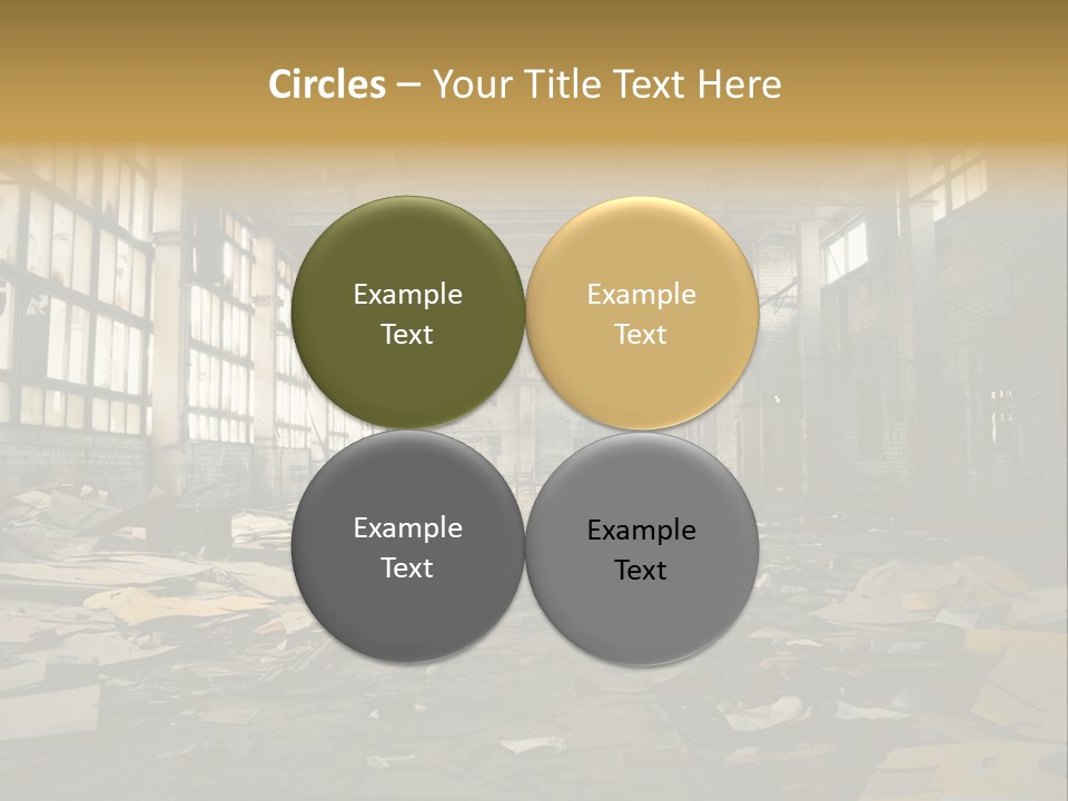 Industrial Abandoned PowerPoint Template