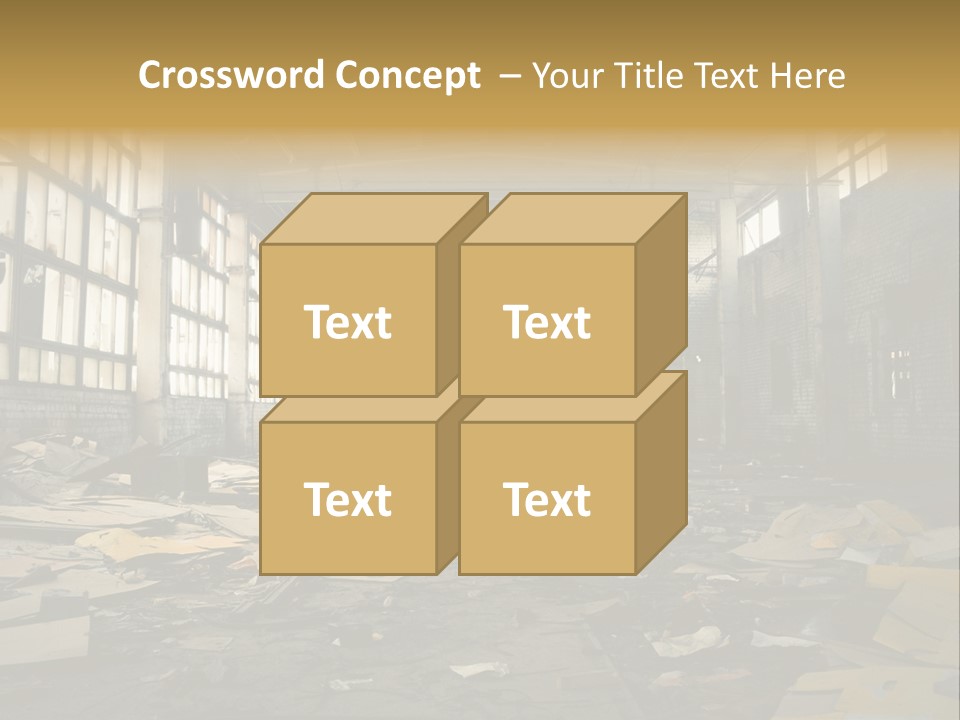 Industrial Abandoned PowerPoint Template