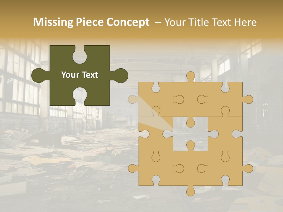 Industrial Abandoned PowerPoint Template