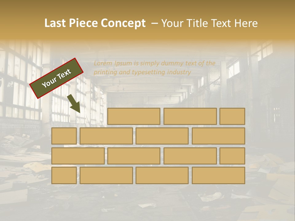 Industrial Abandoned PowerPoint Template