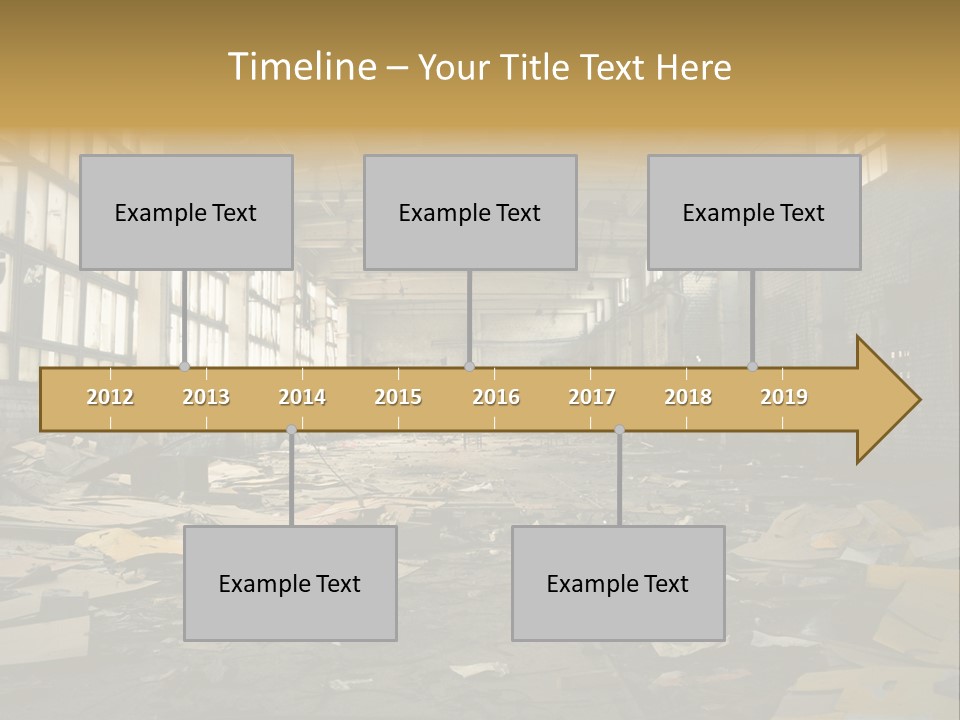 Industrial Abandoned PowerPoint Template