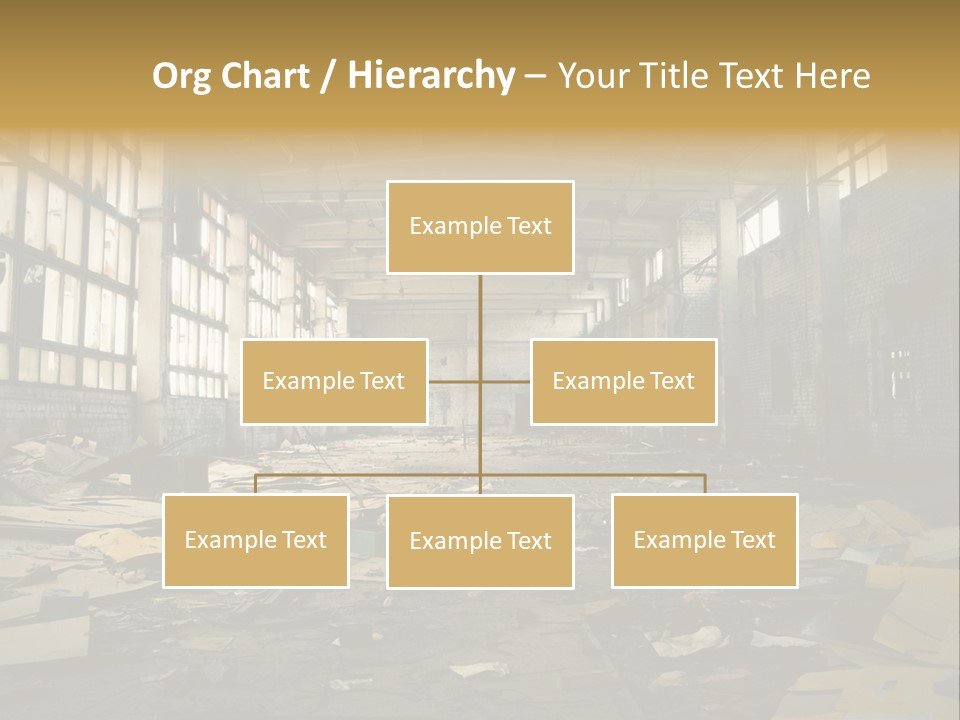 Industrial Abandoned PowerPoint Template