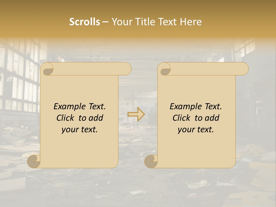 Industrial Abandoned PowerPoint Template