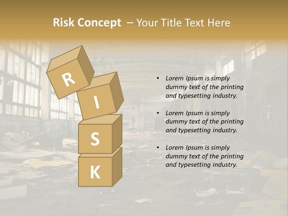 Industrial Abandoned PowerPoint Template