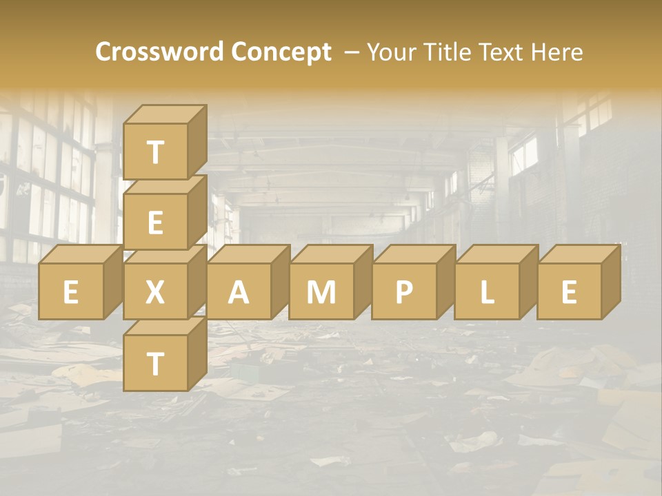 Industrial Abandoned PowerPoint Template