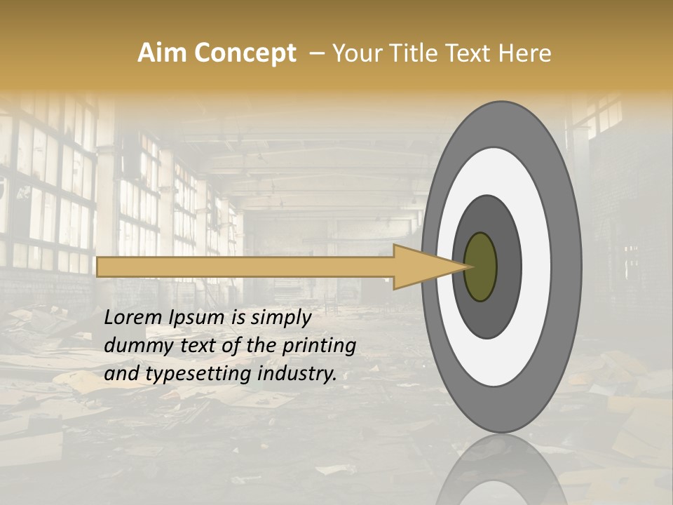 Industrial Abandoned PowerPoint Template