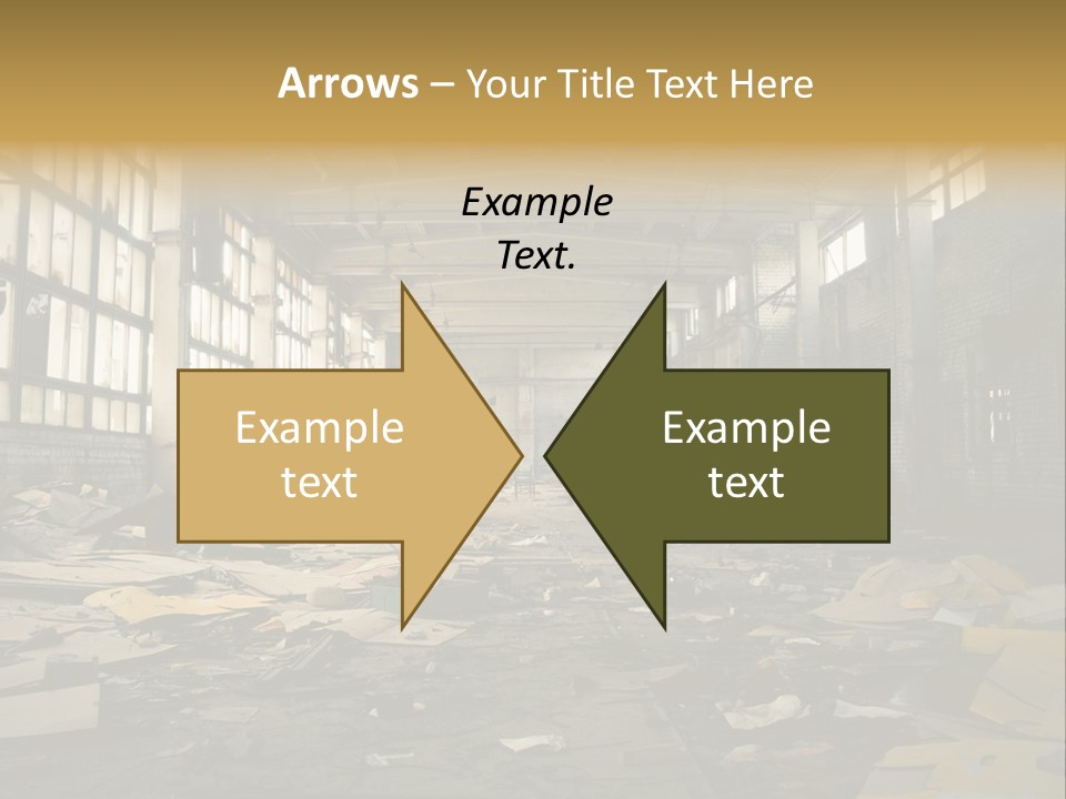 Industrial Abandoned PowerPoint Template