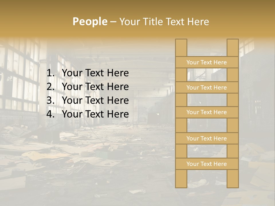 Industrial Abandoned PowerPoint Template