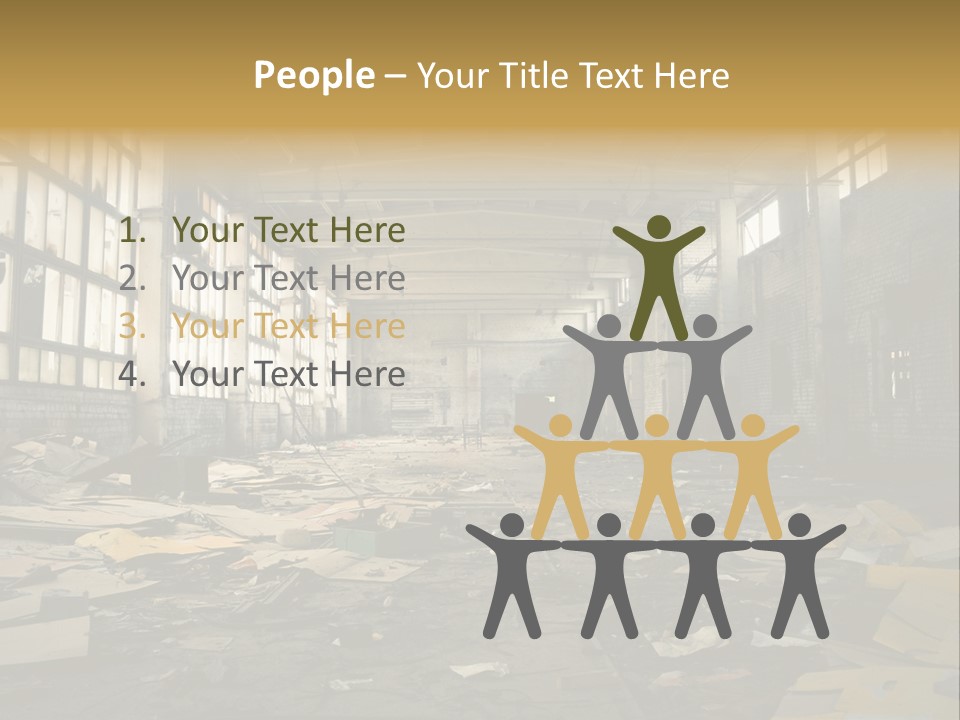 Industrial Abandoned PowerPoint Template