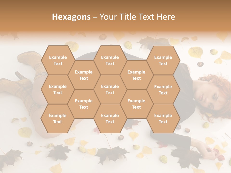 Woman Laying Down PowerPoint Template