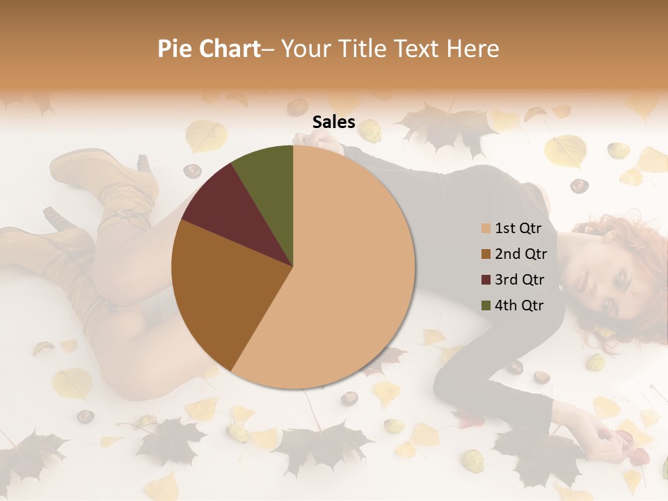 Woman Laying Down PowerPoint Template