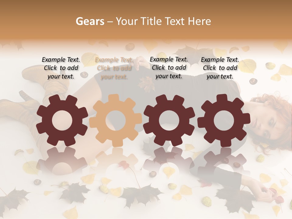 Woman Laying Down PowerPoint Template