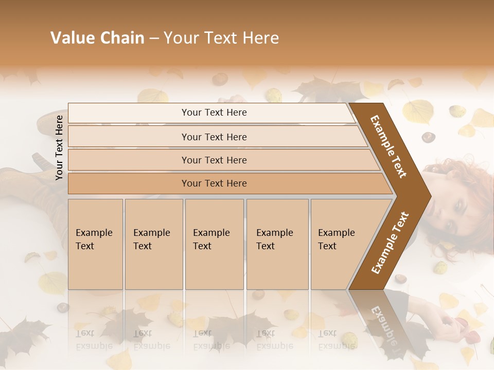 Woman Laying Down PowerPoint Template