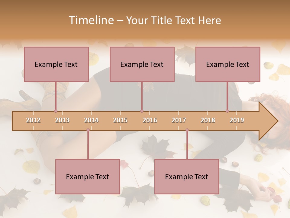 Woman Laying Down PowerPoint Template