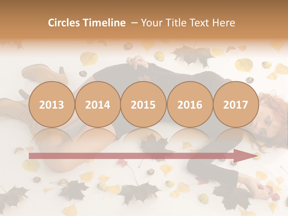 Woman Laying Down PowerPoint Template