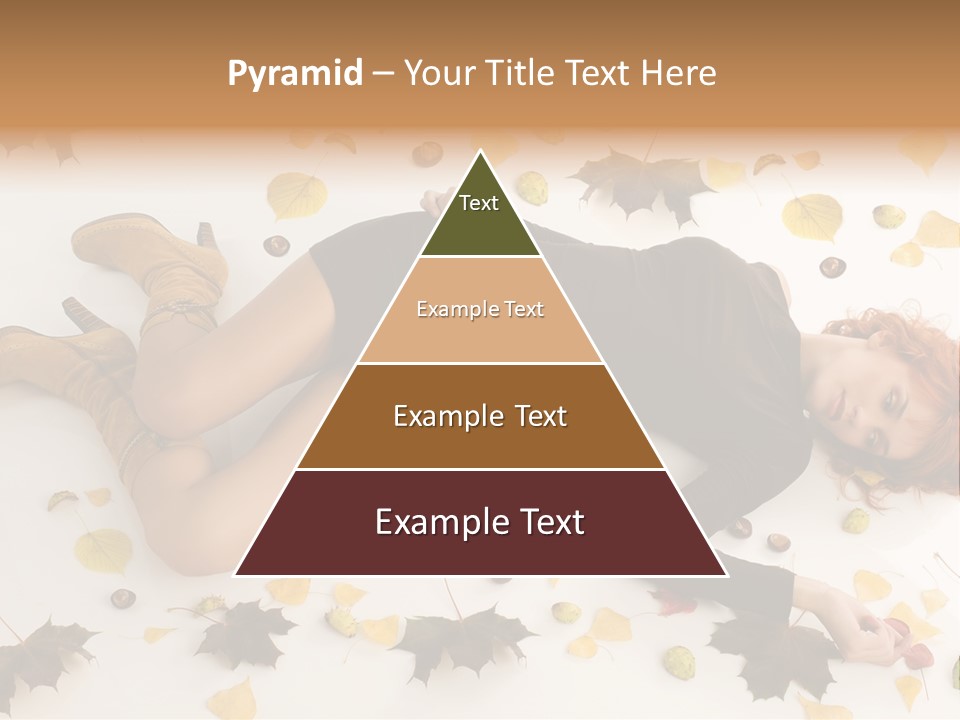 Woman Laying Down PowerPoint Template