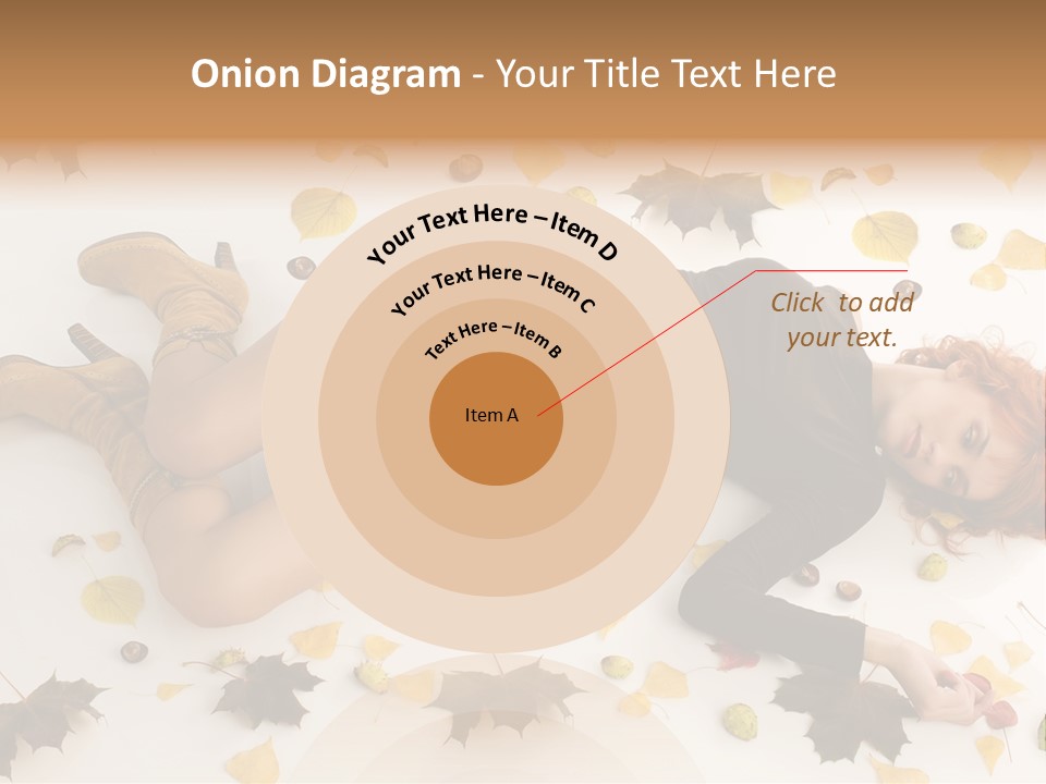 Woman Laying Down PowerPoint Template