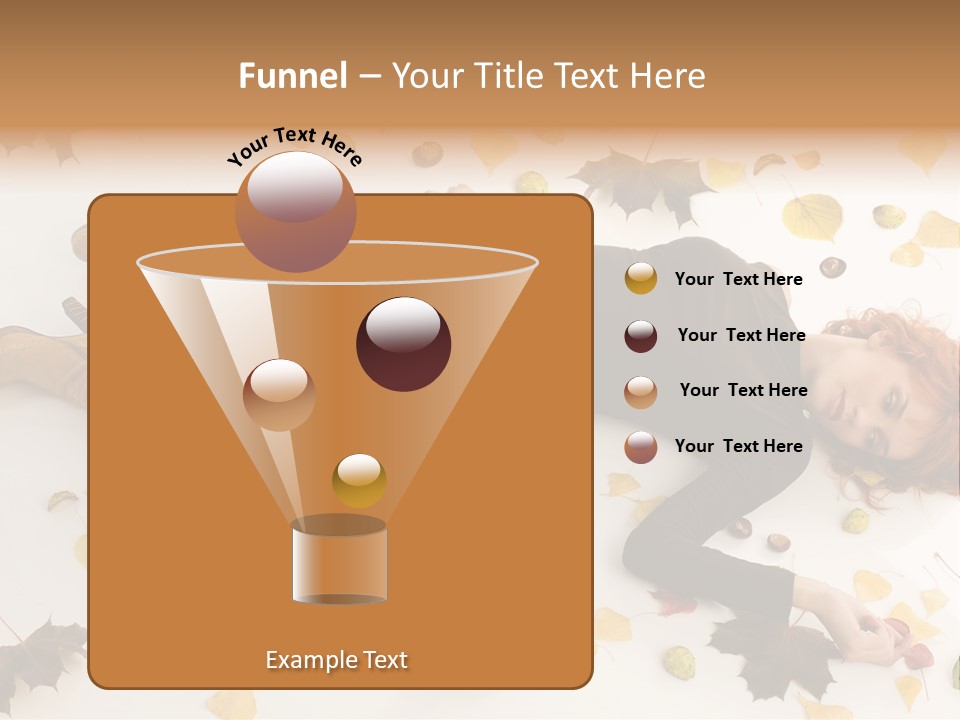 Woman Laying Down PowerPoint Template